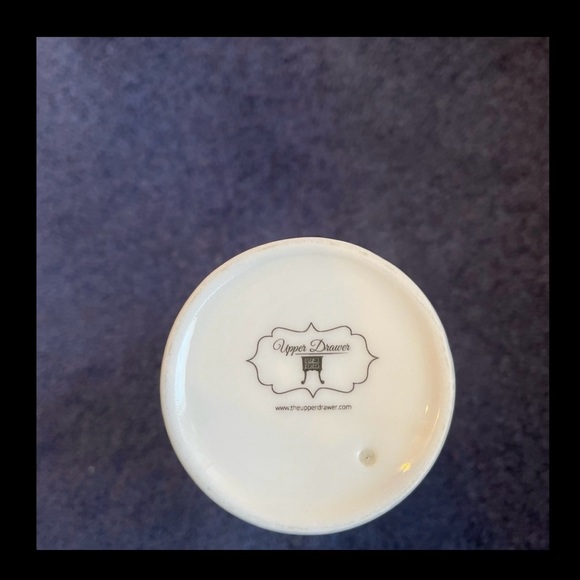 Blue and white travel cup with silcone cover and sleeve - Picture 2 of 4